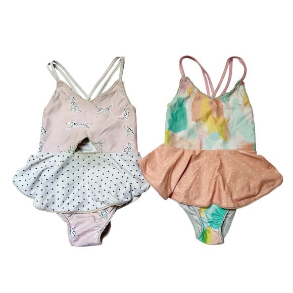 SweetHoney Skirted Swim Suit Bundle Size 3T - Picture 1 of 7
